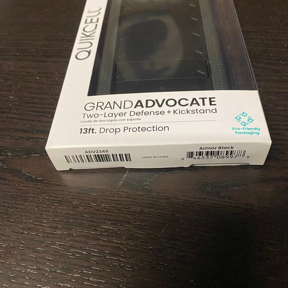 New Quikcell Grand Advocate Case w/ Kickstand for Google Pixel 6a - Black - Picture 3 of 4